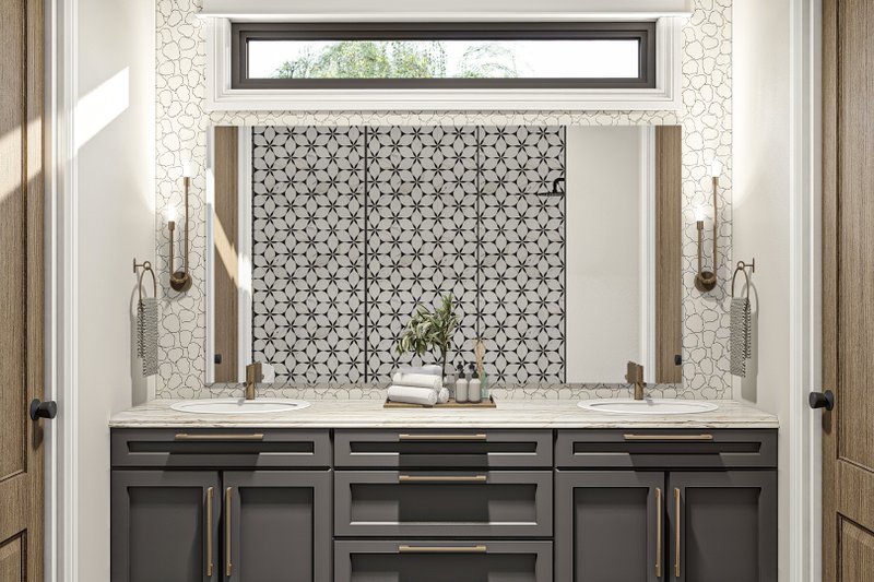 House Plan Design - Interior - Bathroom for Modern House Plan #455-518 - 3 bed, 2.5 bath