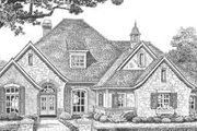 European Style House Plan - 4 Beds 3.5 Baths 2998 Sq/Ft Plan #310-322 