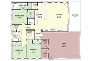 Barndominium Style House Plan - 3 Beds 2.5 Baths 1940 Sq/Ft Plan #1092-28 
