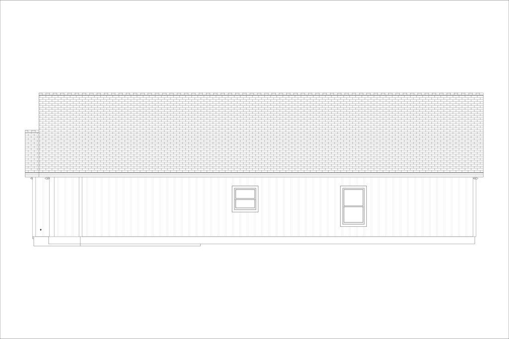 Exterior - Other Elevation 2 for Farmhouse House Plan #1127-11 - 3 bed, 2 bath