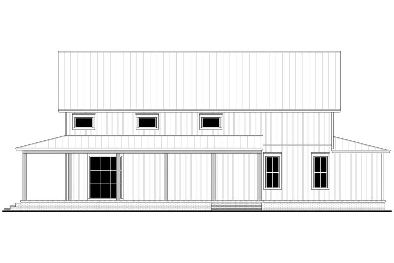 Home Plan - Exterior - Other Elevation 1 for Barndominium House Plan #430-288 - 4 bed, 3.5 bath