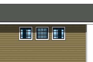 Exterior - Other Elevation 1 for Traditional House Plan #499-2 - 1 bed, 0 bath