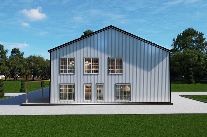 House Design - Exterior - Other Elevation 1 for Barndominium House Plan #1107-51 - 6 bed, 5.5 bath