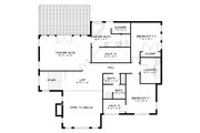 Contemporary Style House Plan - 3 Beds 2.5 Baths 2664 Sq/Ft Plan #1060-142 