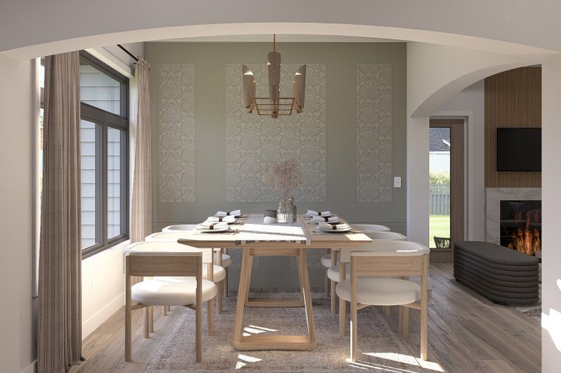 Home Plan - Interior - Dining Room for Traditional House Plan #455-202 - 2 bed, 2 bath