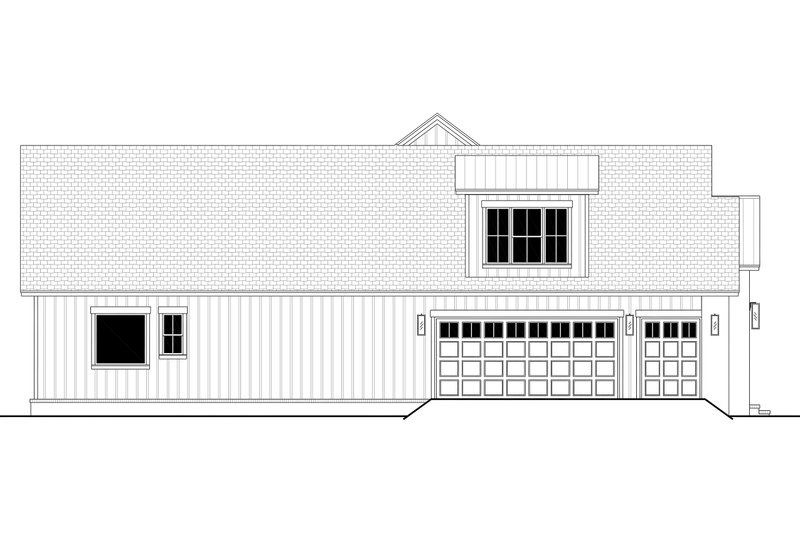 Architectural House Design - Exterior - Other Elevation for Farmhouse House Plan #430-423 - 4 bed, 3.5 bath