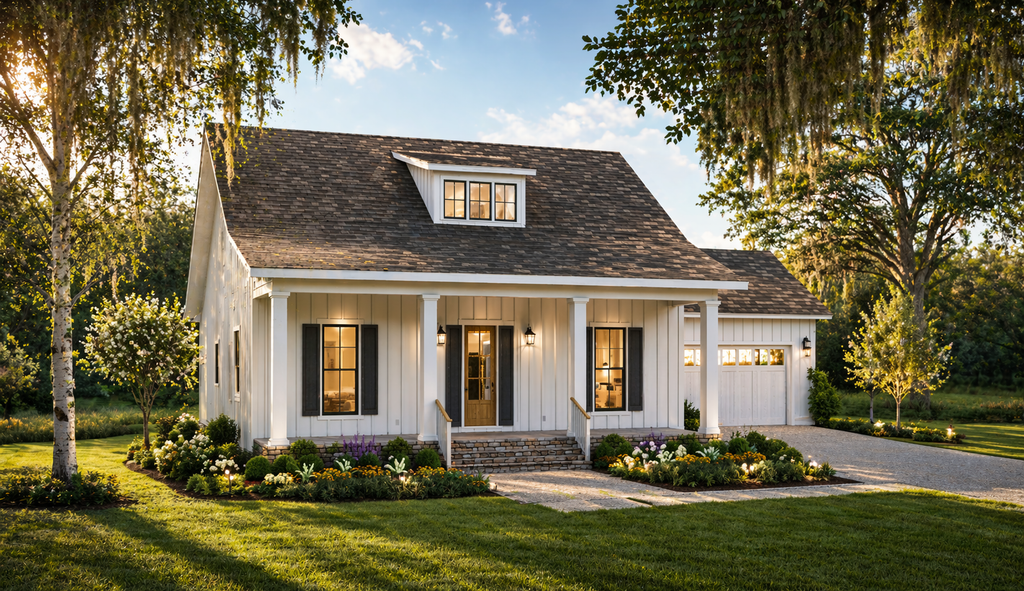 Exterior - Front Elevation 2 for Craftsman House Plan #44-235 - 3 bed, 2 bath