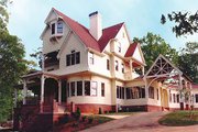 Victorian Style House Plan - 4 Beds 5.5 Baths 6728 Sq/Ft Plan #119-175 
