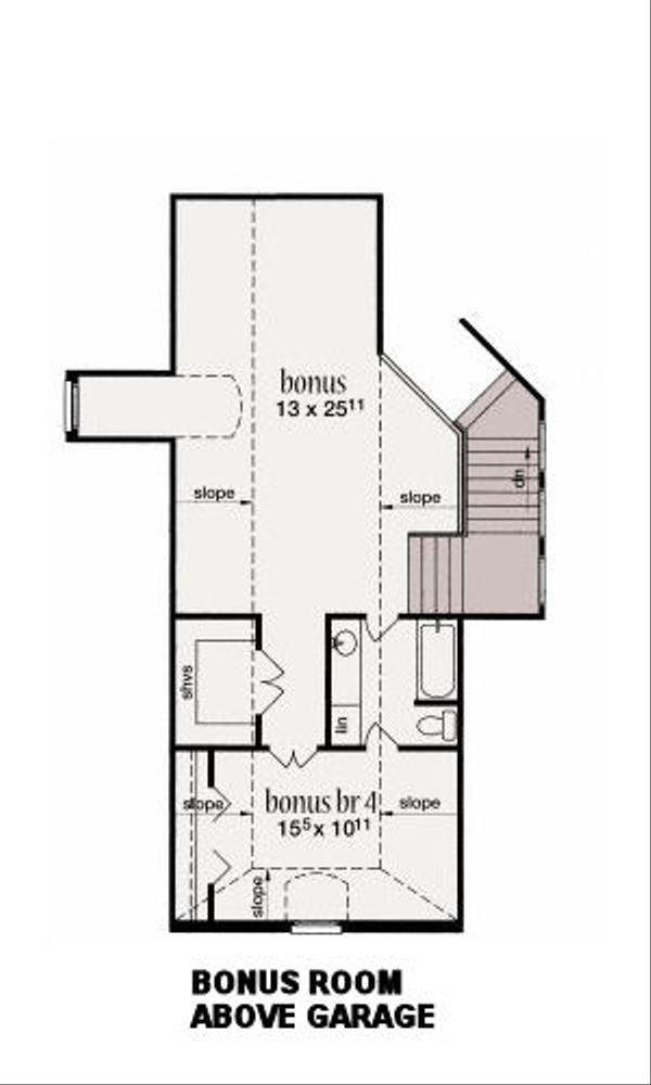 Architectural House Design - Traditional Floor Plan - Other Floor Plan #36-488
