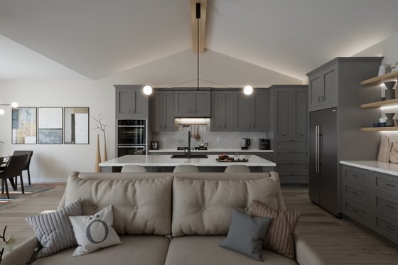 Interior - Kitchen for Country House Plan #1089-50 - 3 bed, 2.5 bath