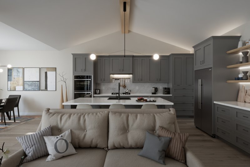 Dream House Plan - Interior - Kitchen for Country House Plan #1089-50 - 3 bed, 2.5 bath