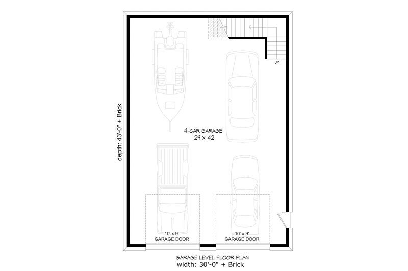 Dream House Plan - Floor Plan - Main Floor for Traditional House Plan #932-356 - 1 bed, 1 bath