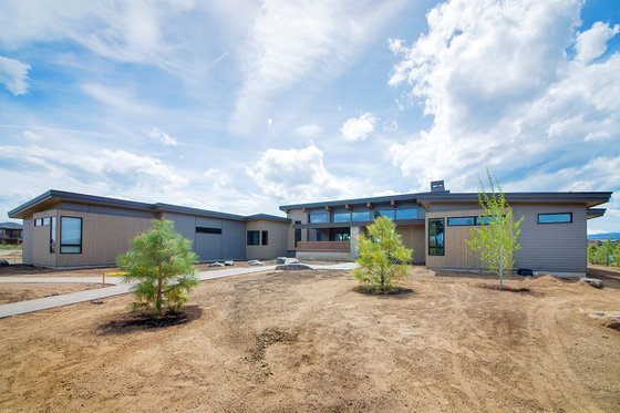 Exterior - Front Elevation 7 for Traditional House Plan #892-25 - 3 bed, 3.5 bath