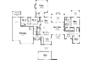 Modern Style House Plan - 5 Beds 4.5 Baths 4990 Sq/Ft Plan #455-450 