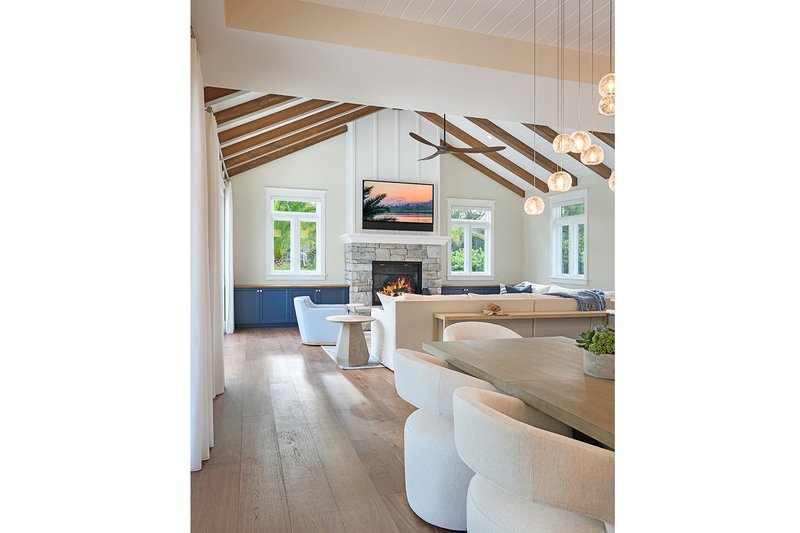 Architectural House Design - Interior - Family Room for Traditional House Plan #938-149 - 4 bed, 4 bath