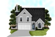 Traditional Style House Plan - 3 Beds 2.5 Baths 1776 Sq/Ft Plan #56-136 