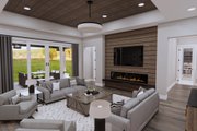 Farmhouse Style House Plan - 3 Beds 2.5 Baths 2229 Sq/Ft Plan #51-1218 