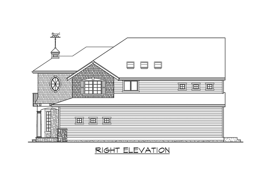 Floor Plan - Other Floor for Traditional House Plan #132-117 - 3 bed, 2.5 bath