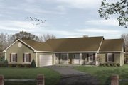 Ranch Style House Plan - 3 Beds 2.5 Baths 1883 Sq/Ft Plan #22-108 