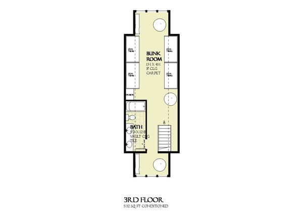 Beach Floor Plan - Other Floor Plan #901-125