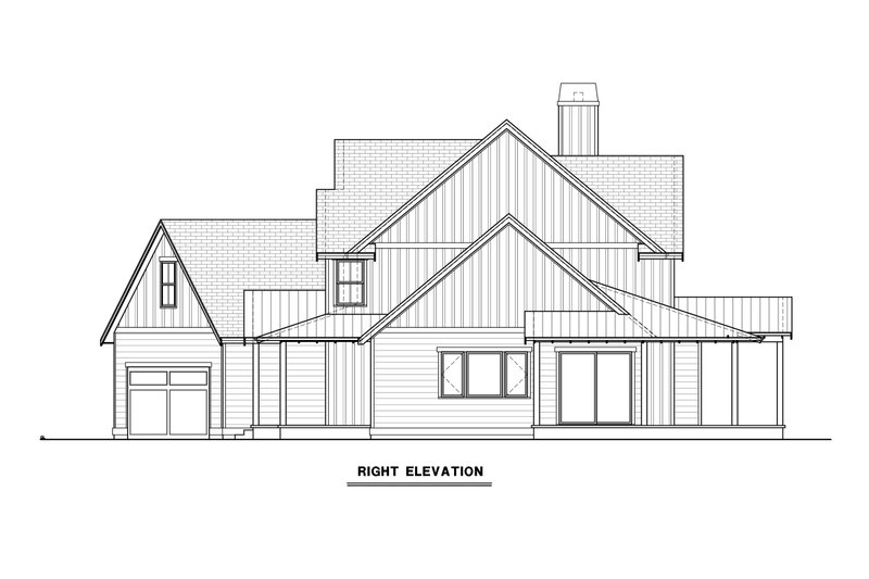 Dream House Plan - Exterior - Other Elevation for Farmhouse House Plan #1070-191 - 3 bed, 2.5 bath