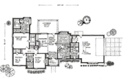 European Style House Plan - 3 Beds 3.5 Baths 1810 Sq/Ft Plan #310-658 