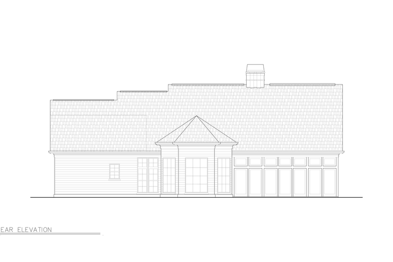 Home Plan - Exterior - Other Elevation 7 for Traditional House Plan #119-131 - 4 bed, 3 bath