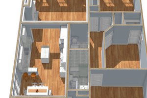 Interior - Other 1 for Craftsman House Plan #44-232 - 3 bed, 2 bath