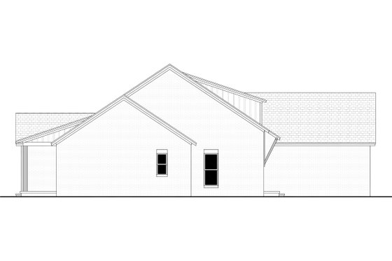Exterior - Other Elevation for Farmhouse House Plan #430-298 - 3 bed, 2.5 bath