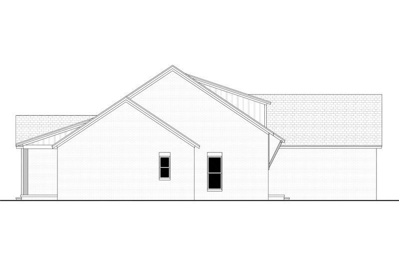 Architectural House Design - Exterior - Other Elevation for Farmhouse House Plan #430-298 - 3 bed, 2.5 bath