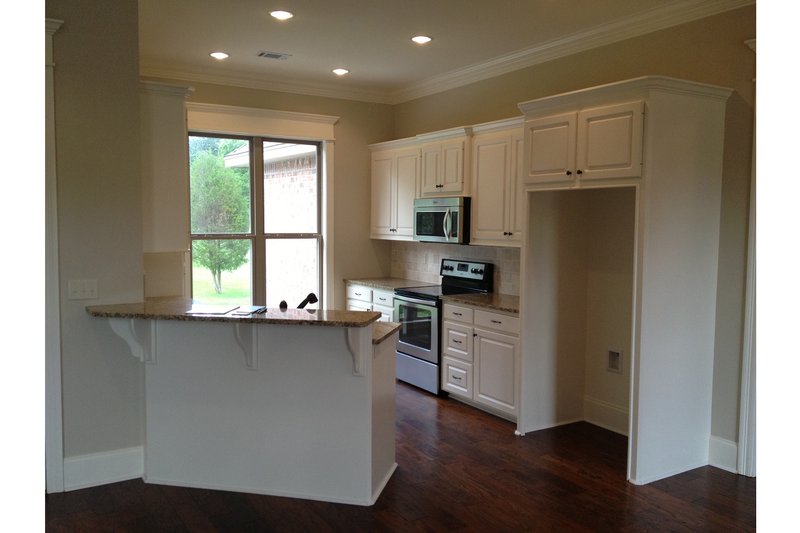 Architectural House Design - Interior - Kitchen 1 for European House Plan #430-98 - 3 bed, 2 bath