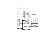 Traditional Style House Plan - 5 Beds 4 Baths 3412 Sq/Ft Plan #569-99 