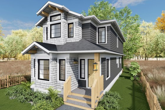 Exterior - Other Elevation for Cottage House Plan #1101-5 - 3 bed, 2.5 bath