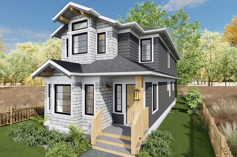 Architectural House Design - Exterior - Other Elevation for Cottage House Plan #1101-5 - 3 bed, 2.5 bath