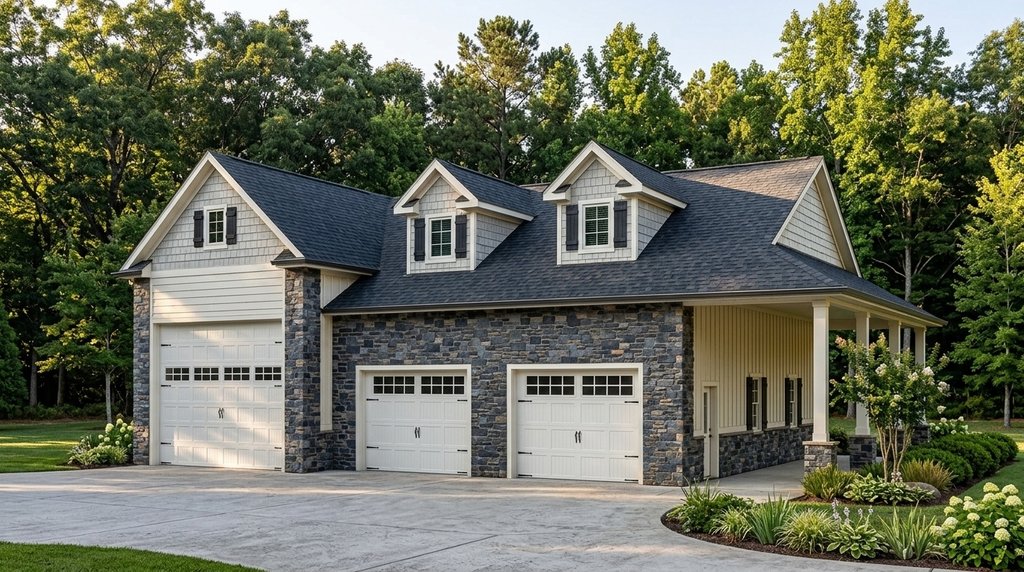 Exterior - Front Elevation 2 for Country House Plan #1064-219, 0 bath