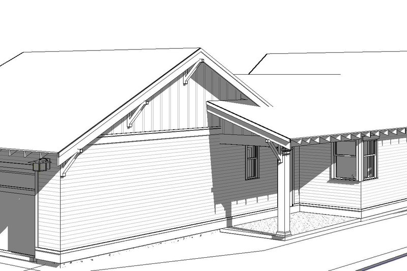 House Blueprint - Left Rear