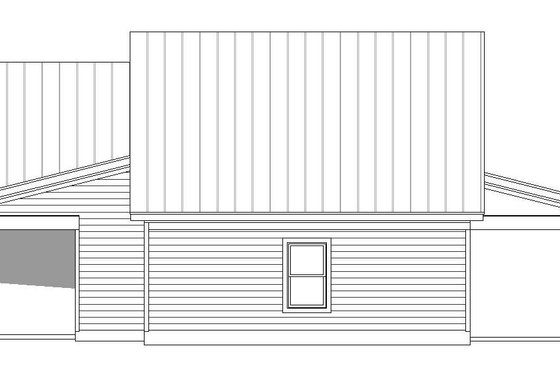 Exterior - Other Elevation 1 for Country House Plan #932-77 - 2 bed, 2 bath
