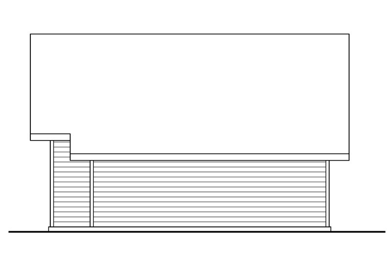 House Design - Exterior - Other Elevation 1 for Traditional House Plan #124-799, 0 bath