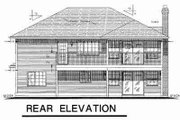 Traditional Style House Plan - 2 Beds 2 Baths 1563 Sq/Ft Plan #18-9033 Exterior 