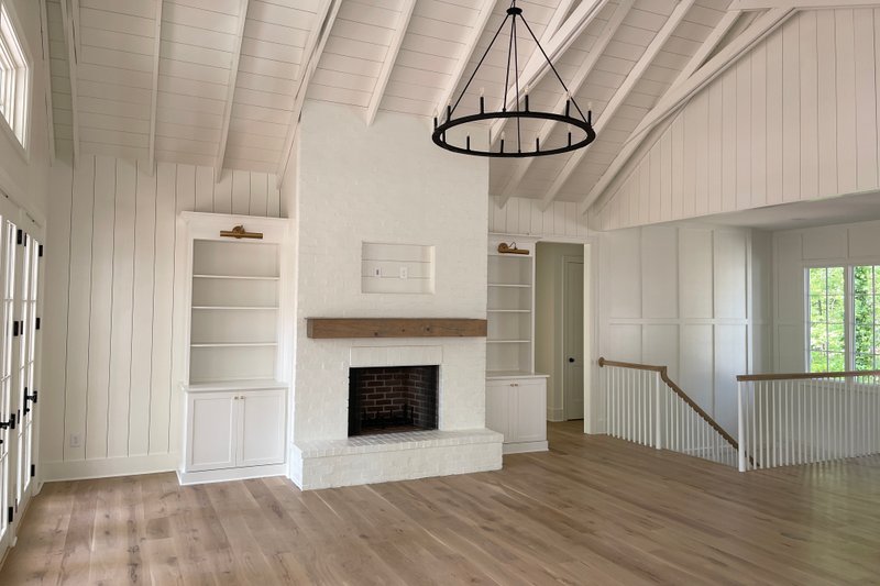 Architectural House Design - Interior - Family Room 3 for Farmhouse House Plan #437-129 - 3 bed, 3.5 bath