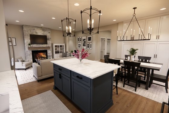 Interior - Kitchen 1 for Craftsman House Plan #51-1530 - 3 bed, 2 bath