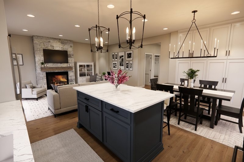 Home Plan - Interior - Kitchen 1 for Craftsman House Plan #51-1530 - 3 bed, 2 bath