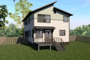 Modern Style House Plan - 5 Beds 3 Baths 2441 Sq/Ft Plan #79-370 Exterior 