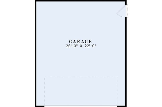 Floor Plan - Main Floor for Traditional House Plan #17-2584, 0 bath
