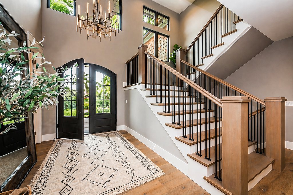 Interior - Entry for Craftsman House Plan #928-321 - 4 bed, 6.5 bath