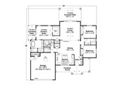 Craftsman Style House Plan - 3 Beds 2.5 Baths 2037 Sq/Ft Plan #124-1280 