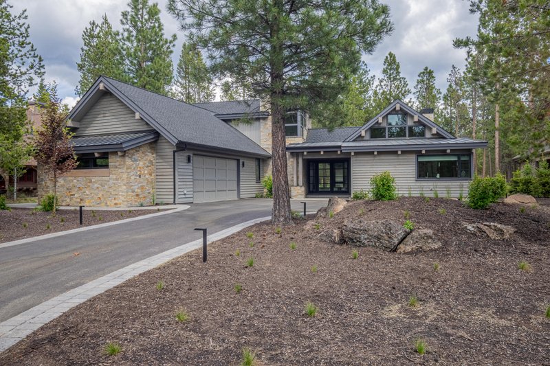 House Blueprint - Exterior - Front Elevation 5 for Contemporary House Plan #892-43 - 4 bed, 4.5 bath