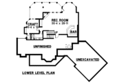 Modern Style House Plan - 4 Beds 4.5 Baths 4711 Sq/Ft Plan #67-507 