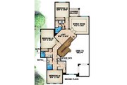 Mediterranean Style House Plan - 4 Beds 4.5 Baths 4218 Sq/Ft Plan #27-425 