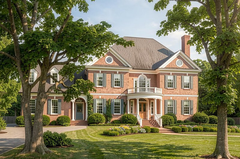 Dream House Plan - Photo 2 for Southern House Plan #137-139 - 5 bed, 3.5 bath